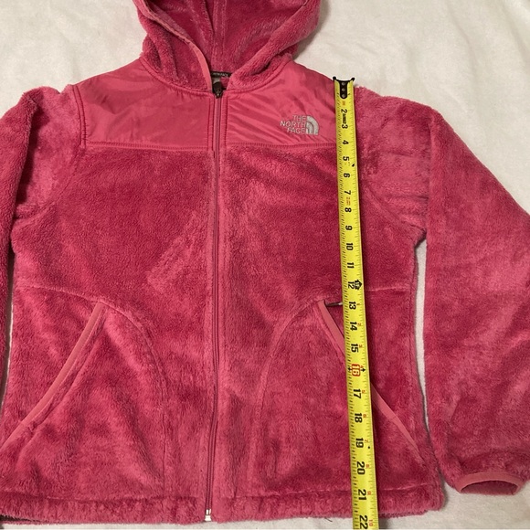 The North Face Women's Osito Jacket Full Zip Fuzzy Fleece Women SZ M Pink - Picture 7 of 16